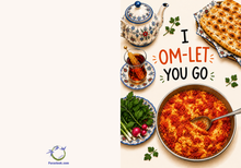 Load image into Gallery viewer, Persian Pantry Greetings: I Om-Let You Go
