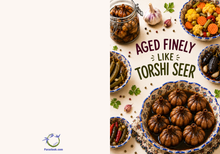 Load image into Gallery viewer, Persian Pantry Greetings: Aged Finely Like Torshi Seer