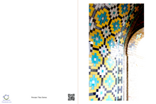 Load image into Gallery viewer, کارت پستال کاشیکاری ایرانی |Peraian Tiles Card
