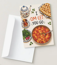 Load image into Gallery viewer, Persian Pantry Greetings: I Om-Let You Go