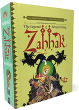 Load image into Gallery viewer, کتاب سه‌بعدی ضحاک: افسانه‌ی شاه ماردوش | Zahhak: The Legend of the Serpent King (pop-up book)
