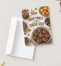 Load image into Gallery viewer, Persian Pantry Greetings: Aged Finely Like Torshi Seer
