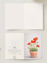 Load image into Gallery viewer, Poppy Card | کارت شقایق
