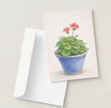 Load image into Gallery viewer, Geranium Card | کارت گل شمعدانی
