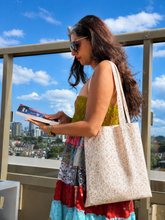 Load image into Gallery viewer, Fabric Tote bag | کیف دوستدار طبیعت
