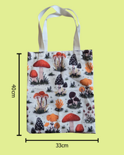 Load image into Gallery viewer, Mushrooms Tote Bag | کیف دوستدار طبیعت
