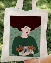 Load image into Gallery viewer, Canvas Tehran Tote Bag |‌کیف آغوش تهران
