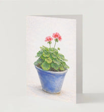 Load image into Gallery viewer, Geranium Card | کارت گل شمعدانی
