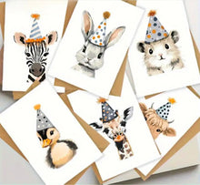Load image into Gallery viewer, کارت تولد حیوانات | Animal Happy Birthday Card
