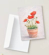 Load image into Gallery viewer, Poppy Card | کارت شقایق
