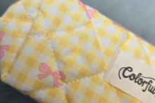 Load image into Gallery viewer, جامدادی چهارخونه | Plaid Pencil Case
